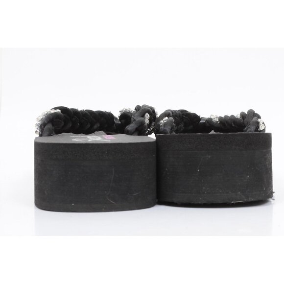 Skechers Rhonestone Bling Slip On Wedge Flip Flop Sandals Women's 10 Beach Vacay - Picture 5 of 8